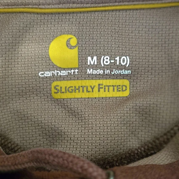 Maroon Carhartt Hoodie, size Medium - Picture 4 of 4